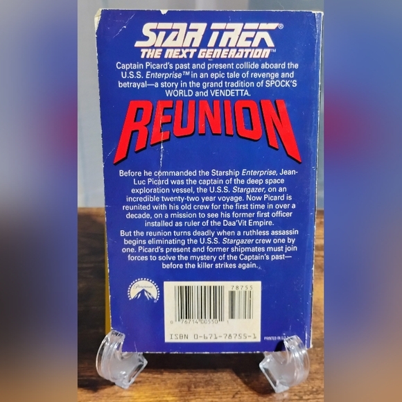 Star Trek: The Next Generation Reunion Novel - Picture 2 of 6